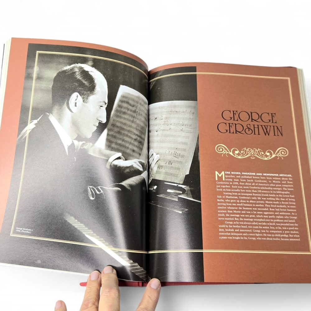 Geniuses Of America Music Theatre Coffee Table Book. - Picture 5 of 9
